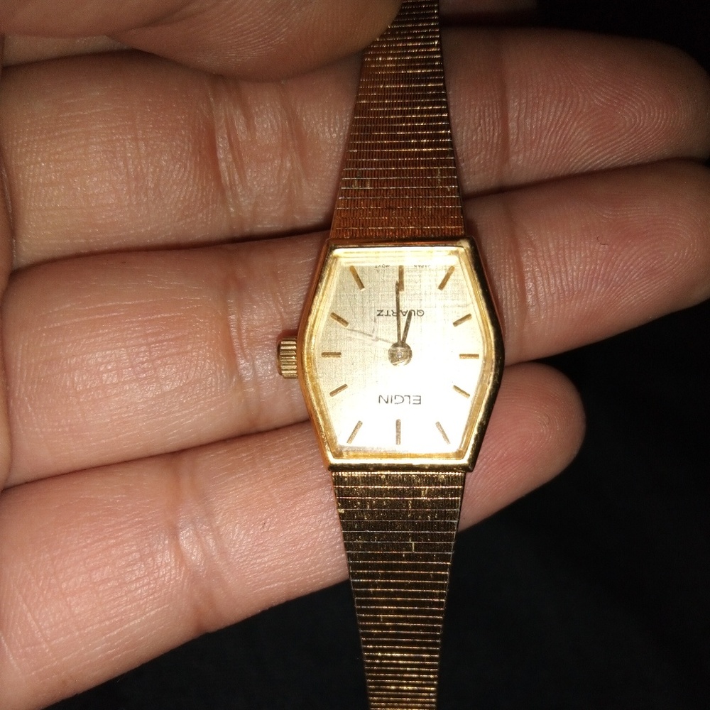 Gold watch